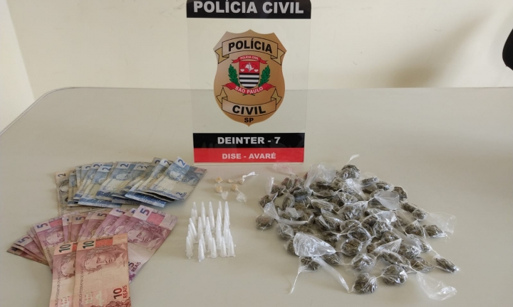 Servidora municipal é presa por tráfico de drogas no Parque Jurumirim