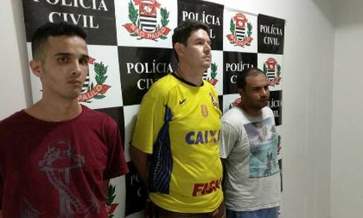 Polícia Civil prende três envolvidos com o tráfico