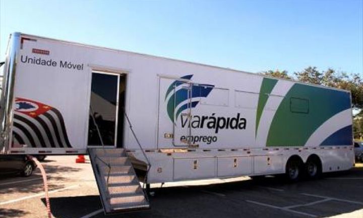 Carreta do Via Rápido Emprego traz cursos gratuitos para Avaré