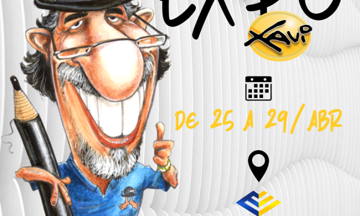 Faculdade Eduvale sediará exposição itinerante do caricaturista Xavi