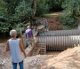 Prefeitura reconstrói a ponte do Horto Florestal destruída pelas chuvas