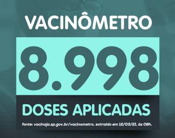 Avaré já aplicou 8.998 doses de vacina contra a Covid-19