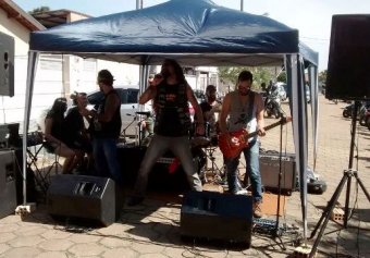 Banda Don Ramon foi uma das atrações musicais da festa. Foto: O Victoriano