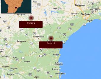 Terremotos atingem cidades do Paraná
