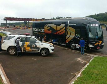 TOR apreende mais de 30 kg de maconha com passageiro de ônibus