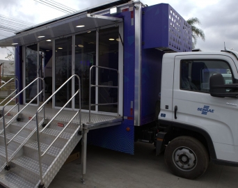 Caminhão do Sebrae Móvel vai estacionar na Concha Acústica no dia 27