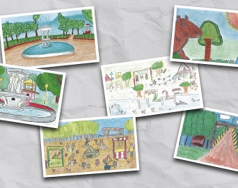 Olhar infantil inspira capas dos carnês do IPTU e Alvará de 2026