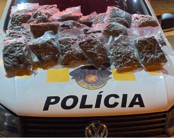 Mulher é presa com mais de 11 quilos de maconha em ônibus na Castello