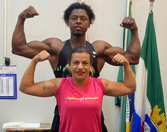 Leandro e Sheila Cristina brilham no Campeonato Paulista de Fisiculturismo