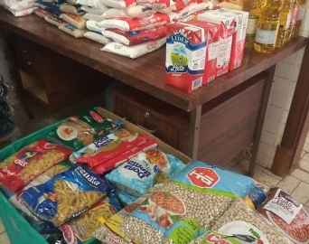 Fundo Social recebe doação de mais de 300 quilos de alimentos