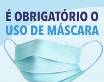 Decreto da prefeitura torna obrigatório o uso de máscara em locais fechados