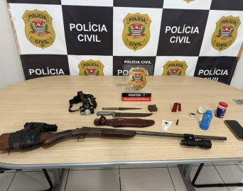 Ação rápida da Polícia Civil resulta na prisão de homem armado em via pública