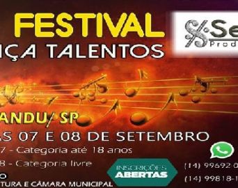 Arandu será palco do 2º Festival Caça Talentos