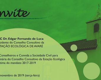 Reunião do Conselho Consultivo será na terça-feira, dia 12