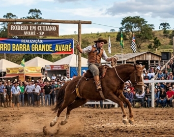 Bairro Barra Grande terá rodeio em cutiano no domingo, dia 12