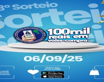 Campanha A Sorte Na Palma Da Sua Mão terá seu 3º sorteio no dia 06/09