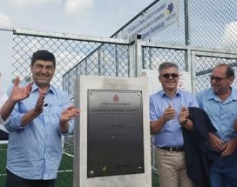 Cidades do interior ganham mais 3 quadras de futebol society