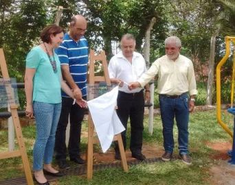 Poio entrega Academia ao ar Livre e Centro de Reabilitação