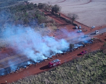 Defesa Civil alerta para risco de incêndios nos próximos dias em todo estado