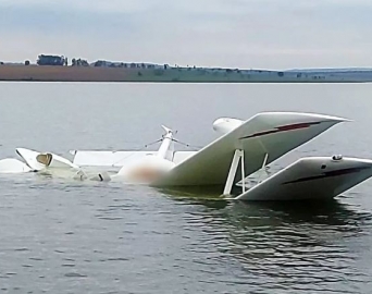 Dois idosos foram as vítimas fatais do avião que caiu na Represa de Jurumirim