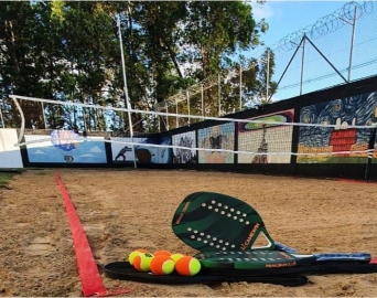 Centro da Fundação CASA de Cerqueira César inaugura quadra de Beach Tennis 