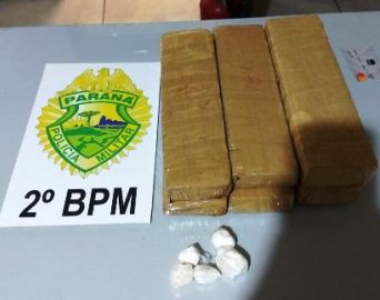 Duas pessoas de Avaré são presas com drogas no Paraná