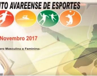 Vem aí o 1º Circuito Avareense de Esportes