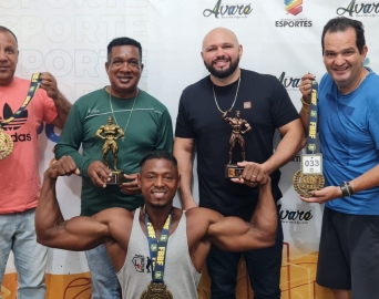 Atleta avareense é campeão em competição de fisiculturismo