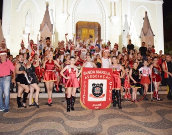 Desfile de Natal acontece no dia 21 ao som da Banda Marcial da AFPCA