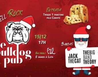 Bulldog Pub promove o Jingle Bell Rock no domingo, 15