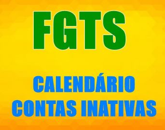 Governo divulga calendário de saque das contas inativas do FGTS