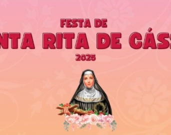 Festa de Santa Rita de Cássia prossegue neste final de semana