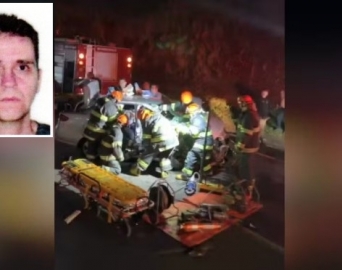 Agente Penitenciário morre em acidente entre carro e micro-ônibus em Avaré