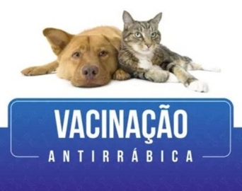 Jardim Paineiras tem vacinação contra raiva na quarta-feira, dia 16