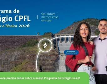 CPFL Energia abre inscrições em Piraju para o Programa de Estágio 2026
