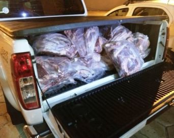 Carne inapropriada para consumo é apreendida em Avaré