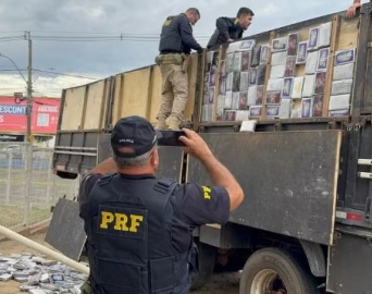 Carreta carregada com quase 600 quilos cocaína é apreendida em Avaré