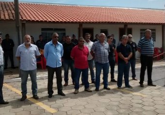 Velha guarda da Cavalaria marcou presença na solenidade