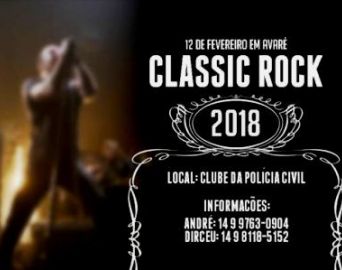 Segunda de Carnaval tem Classic Rock em Avaré