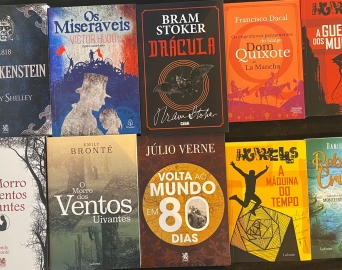 Clássicos da Literatura saem por R$ 20,00 na Feira do Livro