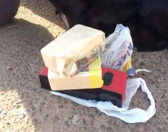 Cocaína pura vira rapadura na hora de flagrante