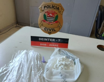 Homem é preso com 100 gramas de cocaína na Vila Operária