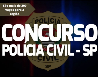 Inscrições para Concursos da Polícia Civil de SP se encerram em 10 de outubro