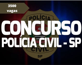 Abertas inscrições para o concurso das Policias Civil e Técnico-Científica