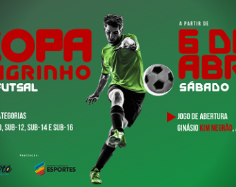 Copa Bugrinho de Futsal começa no dia 6 de abril