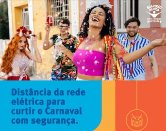 CPFL Santa Cruz traz dicas de cuidados com a rede elétrica para o Carnaval