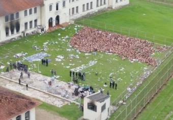 Presos serão transferidos após rebelião no CPP de Bauru. Foto G1