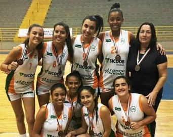 Basquete feminino da Unimed é bronze nos Jogos da Juventude