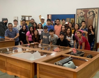 Estudantes de Arandu visitam o Museu Municipal e o Memorial Djanira