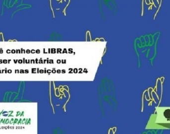 TRE-SP convida pessoas com conhecimento em Libras para participar das Eleições 2024